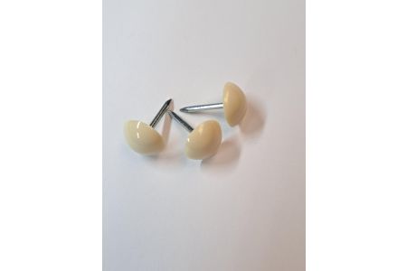 Markiesspijkers 50 stuks - beige 17