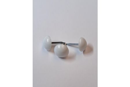 Markiesspijkers 50 stuks wit 04