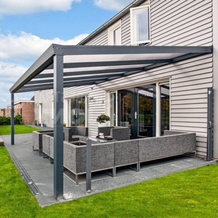 Terrasoverkapping Topline glas € 2695,-