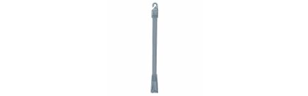 Tuimelstang jaloezie transparant 120 cm